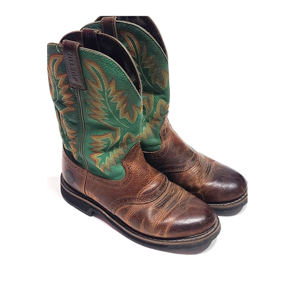 Justin Boots Other - Justin men's size 9 western leather cowboy boots